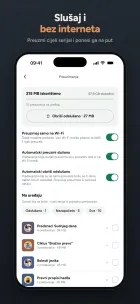 Preuzimanje predavanja za slušanje bez interneta