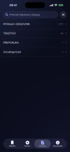 Tekstovi, pitanja i odgovori